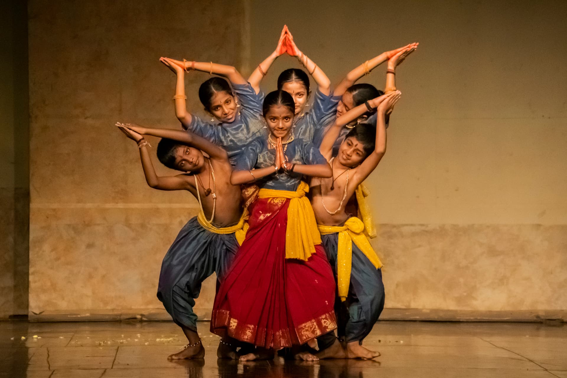 Janmashtami dance performance at school